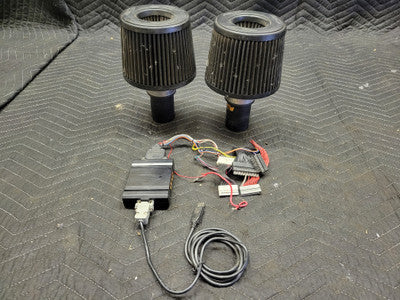 Burger Motorsports N54 JB4 and Device Connection and Dual Cone Intake Combo