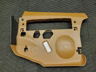 BMW F30 3-Series Lower Dash Trim Right Saddle Brown 51459218558