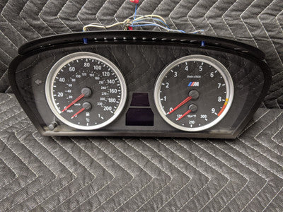 BMW E64 M6 Instrument Cluster K40 MPH 62107839299