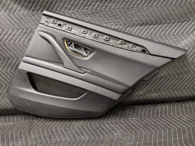 BMW F10/F11 5-Series Right Rear Door Card Dakota Leather Schwarz 51427273292