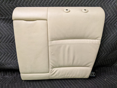 BMW E92 3-Series Coupe Rear Left Seat Backrest Leather Dakota Creambeige 52206972907