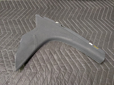BMW E60 5-Series Left Driver C Pillar Cover Black 51437027091