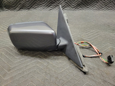 BMW E46 3-Series Right Power Side View Mirror Heated Stahlgrau 51168245132