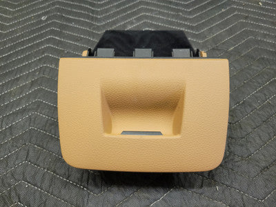 BMW F30 3-Series Left Dash Storage Compartment Saddle Brown 51459218529
