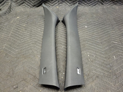 BMW E70 X5 A-Pillar Trim Covers Black 51437129750 51437129749