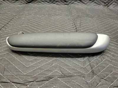 BMW E46 3-Series Coupe Convertible Rear Left Armrest Matte Chrome/Schwarz 51438257961