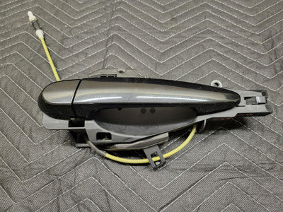 BMW F25 X3 Rear Left Door Handle Assembly Black Sapphire Metallic 51217207561