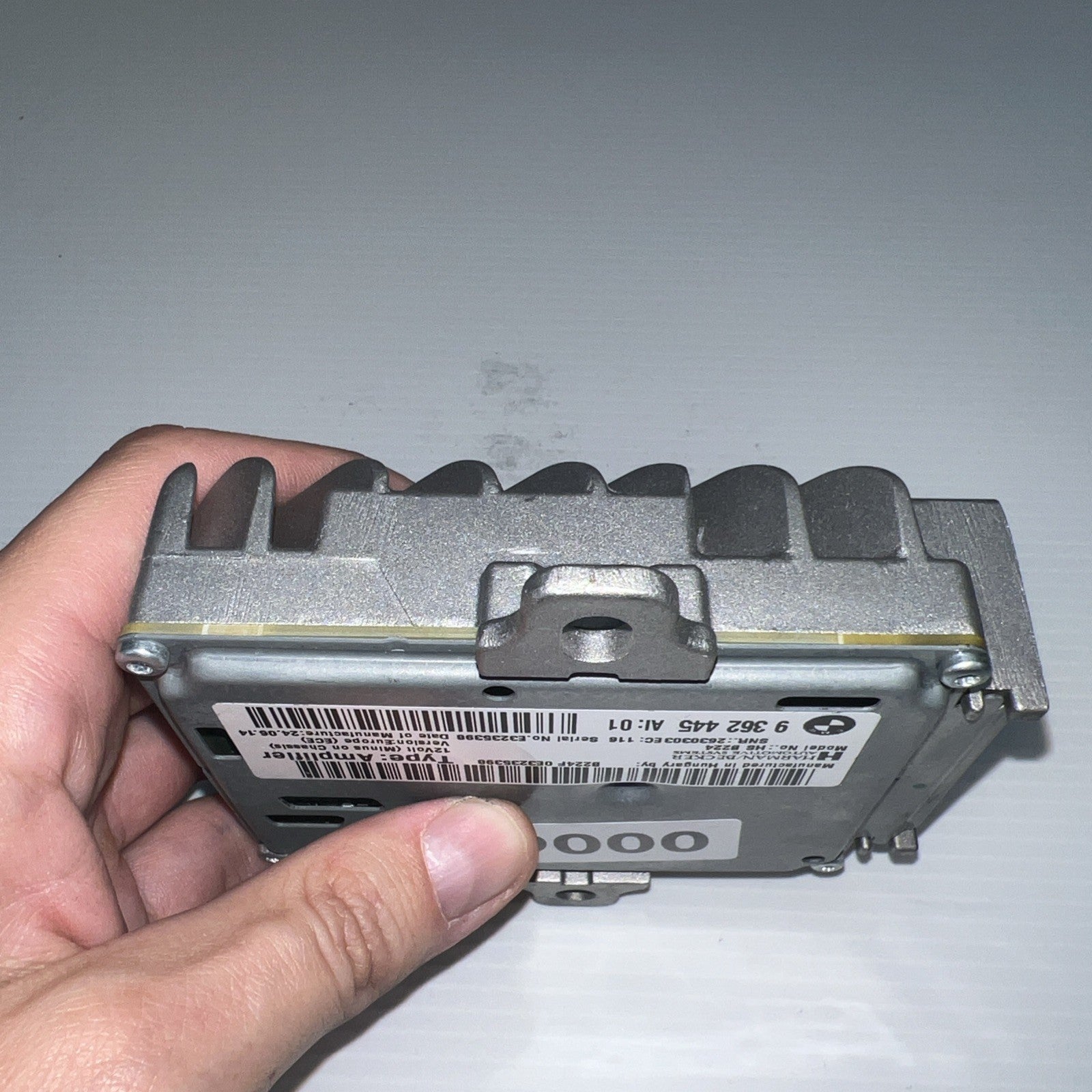 2011-2016 BMW F10 528i 535i 550i Harman Becker HS B101 AMP Amplifier 936244501