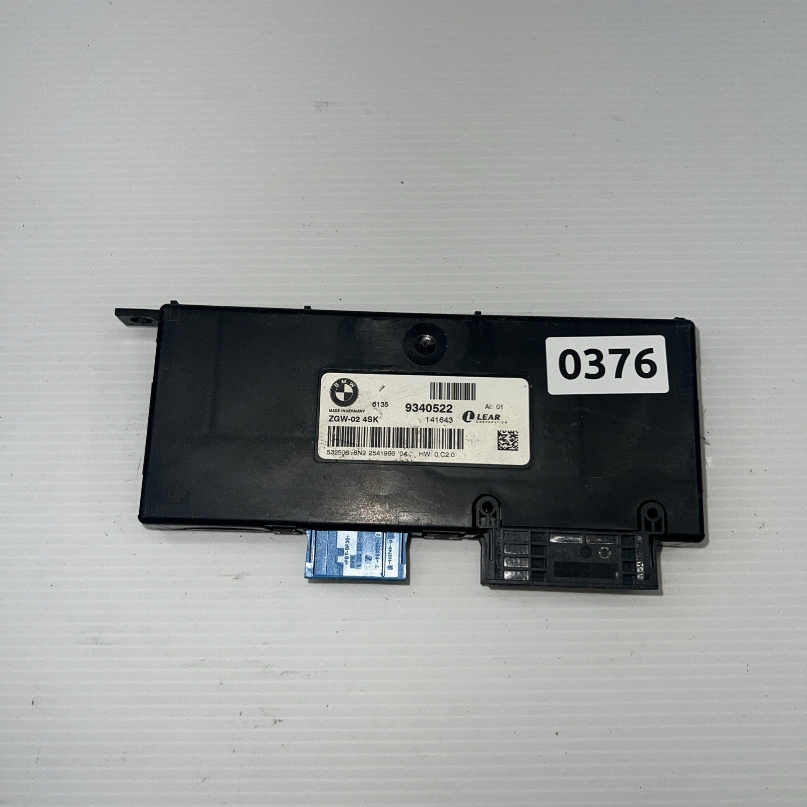 BMW 5 6 7  F01 F02 F06 F07 F10 F12 F13  CENTRAL GATEWAY CONTROL MODULE 2010-2017