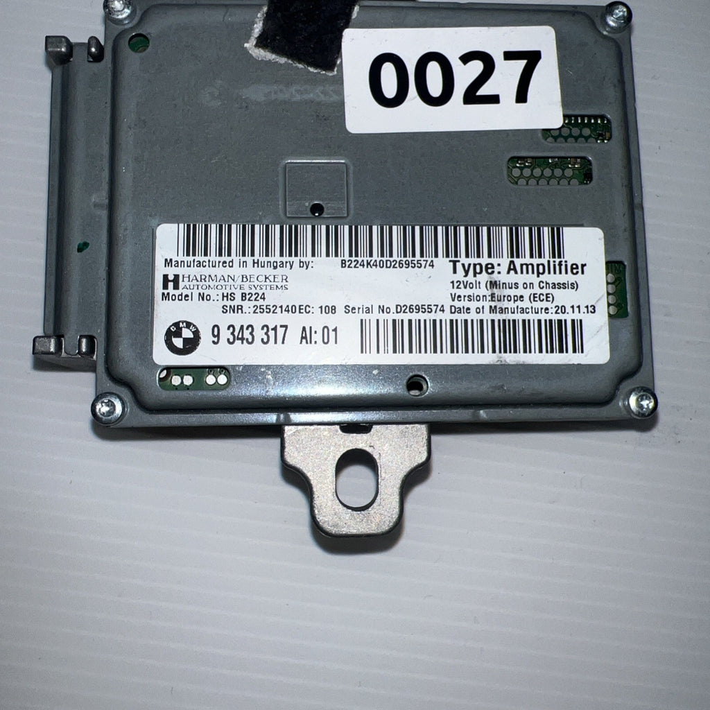 2011-2016 BMW F10 528i 535i 550i Harman Becker HS B101 AMP Amplifier 93433170