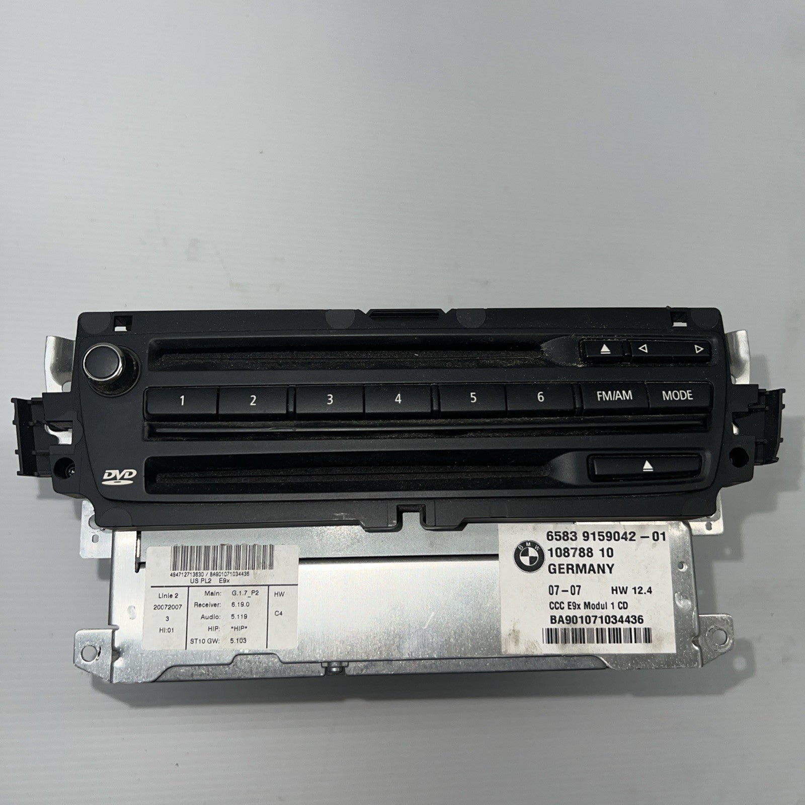 ✅ 07-09 BMW M3 328I 323I 335I NAV GPS RADIO CD DVD 6583 9159042-01 (HW 12.4)