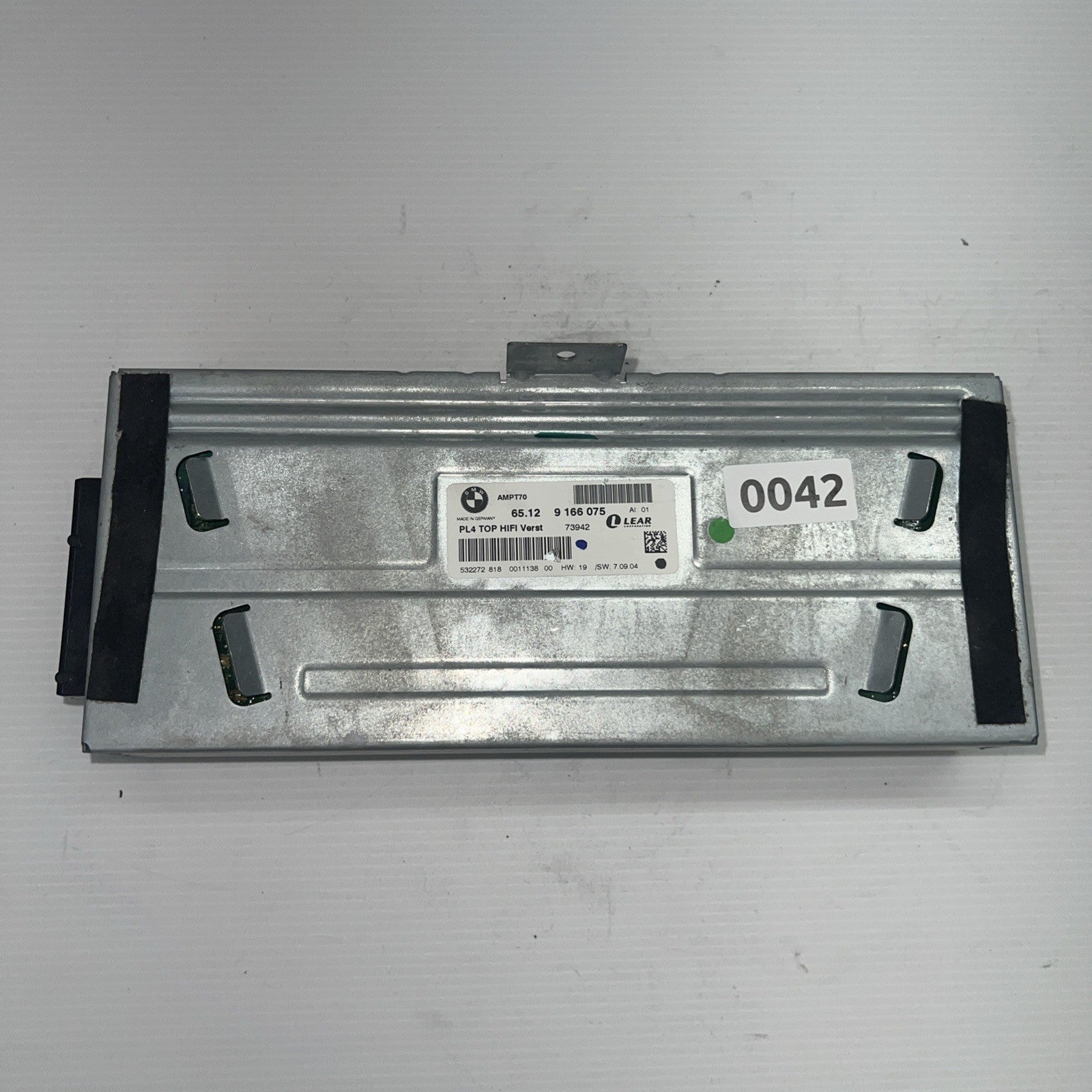 2007-2009 BMW E70 X5 TOP HI-FI Harman Becker Audio Amplifier AMP 9166075 OEM