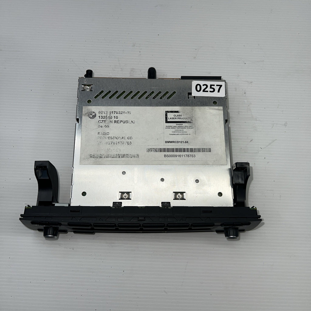 08-09 BMW 128i 135i 328i 335i Stereo Radio Professional CD 65129178860 OEM Used