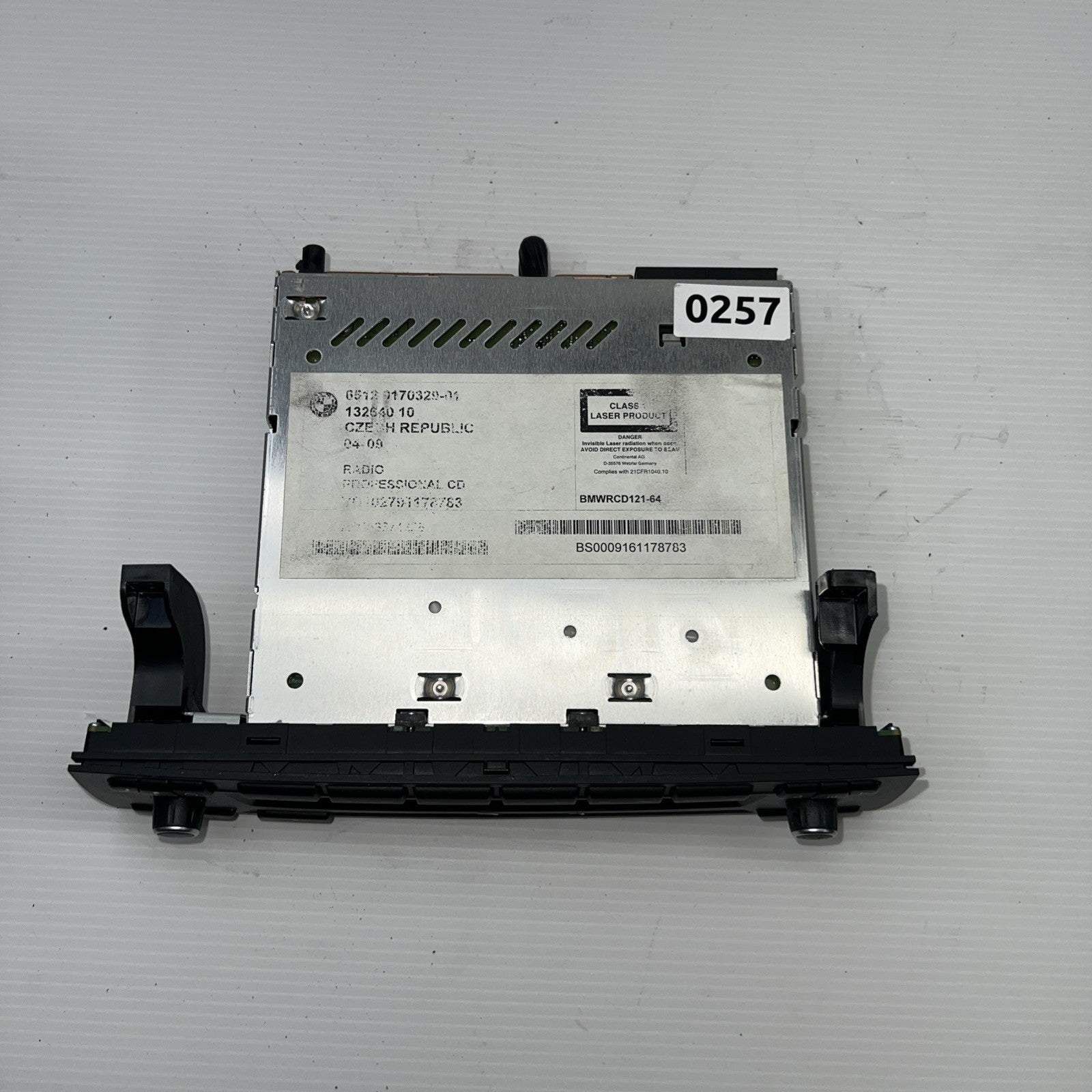 08-09 BMW 128i 135i 328i 335i Stereo Radio Professional CD 65129178860 OEM Used