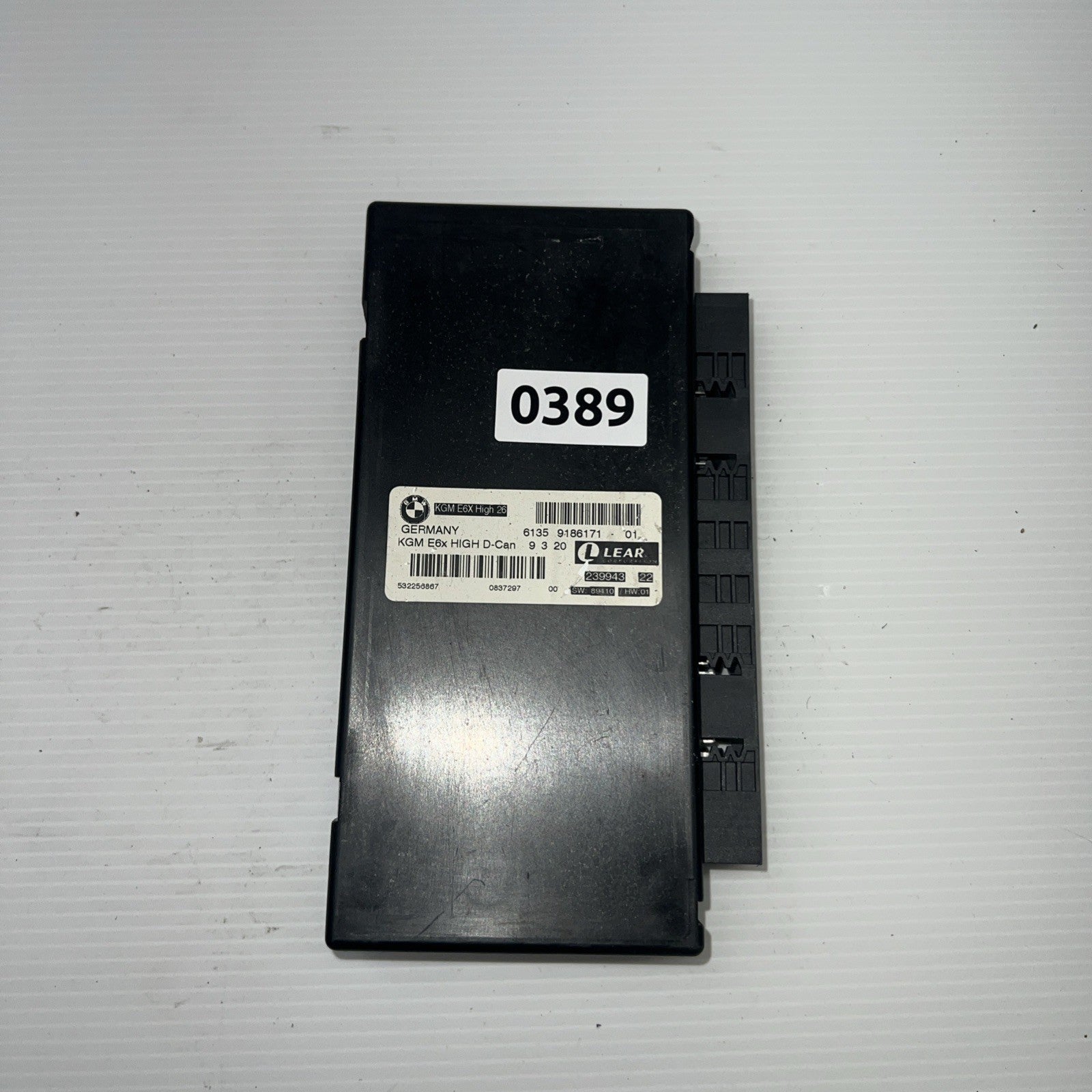 2009-2012 BMW 528I XDRIVE Body Control Module BCM 9186171 OEM .