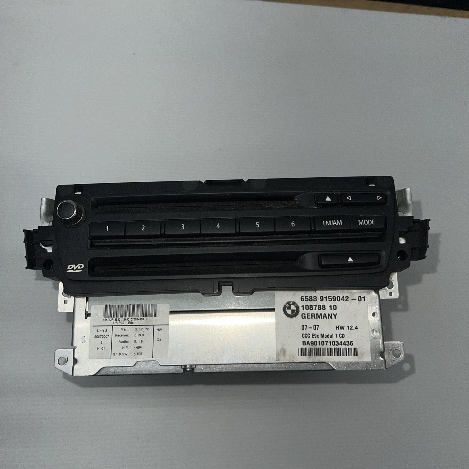 ✅ 07-09 BMW M3 328I 323I 335I NAV GPS RADIO CD DVD 6583 9159042-01 (HW 12.4)