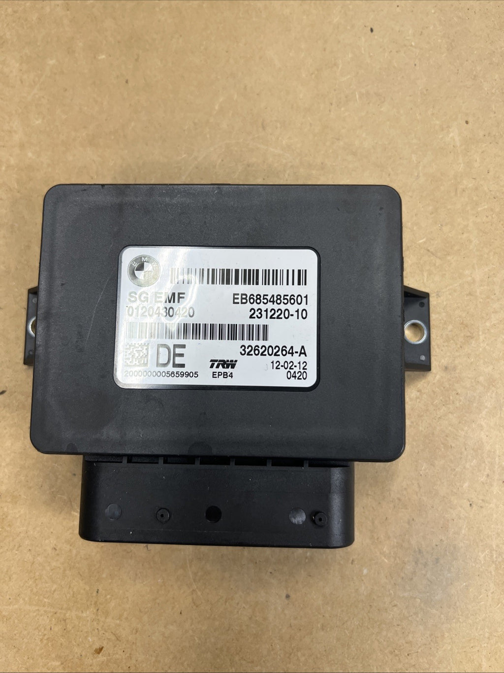 2011 - 2016 BMW F01 F06 F10 F30 Parking Brake Control Module 231220-10 OEM