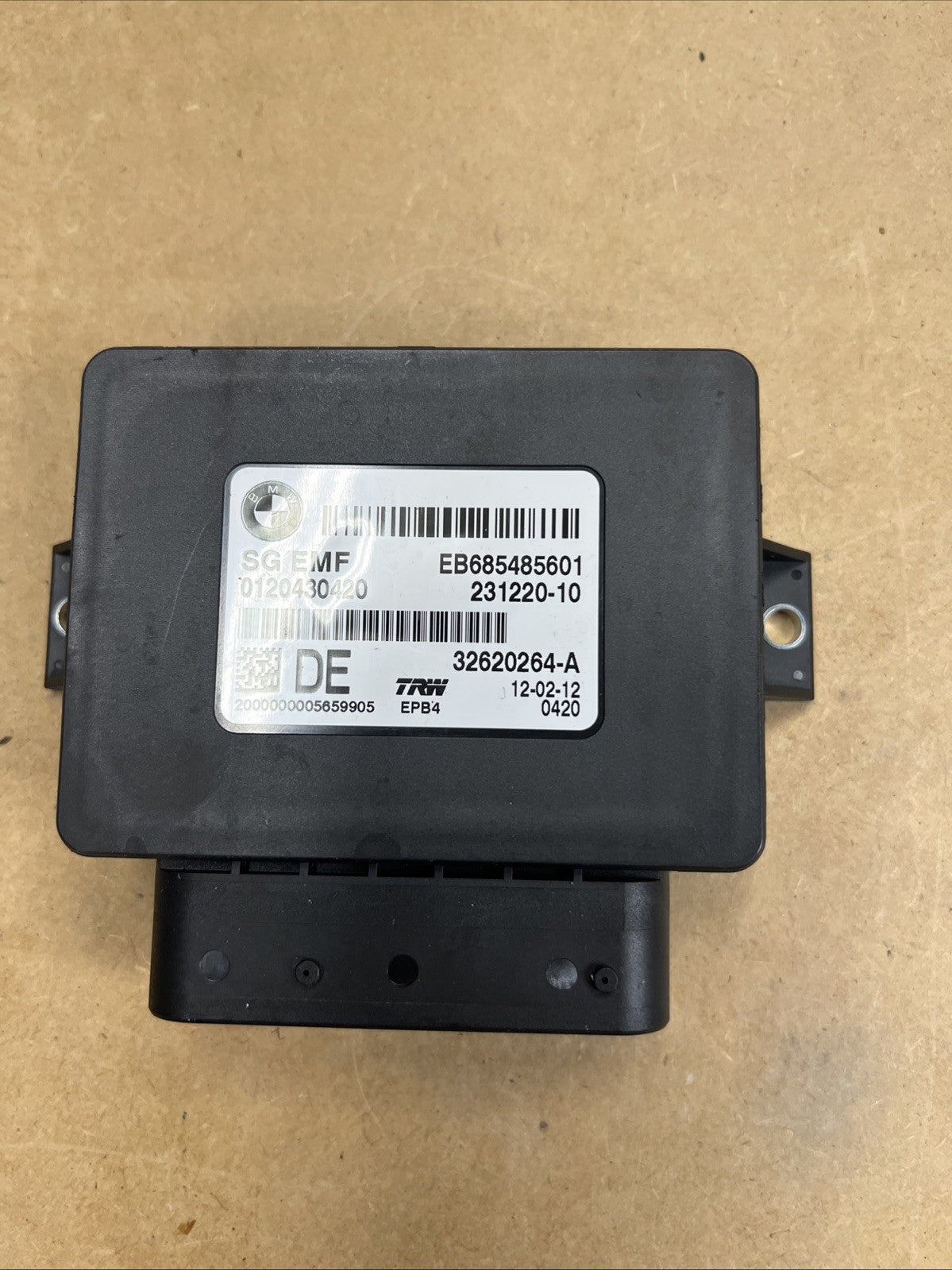 2011 - 2016 BMW F01 F06 F10 F30 Parking Brake Control Module 231220-10 OEM