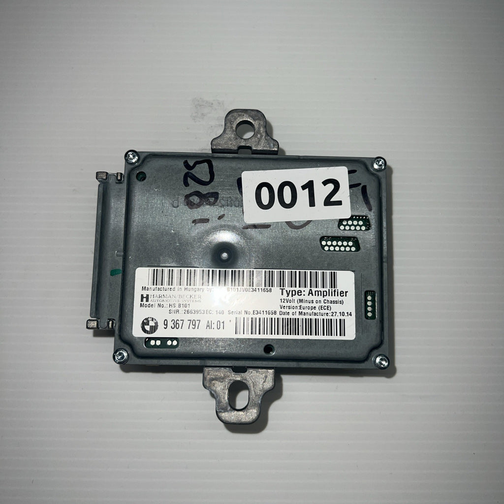 2011-2016 BMW F10 528i 535i 550i Harman Becker HS B101 AMP Amplifier 936779701