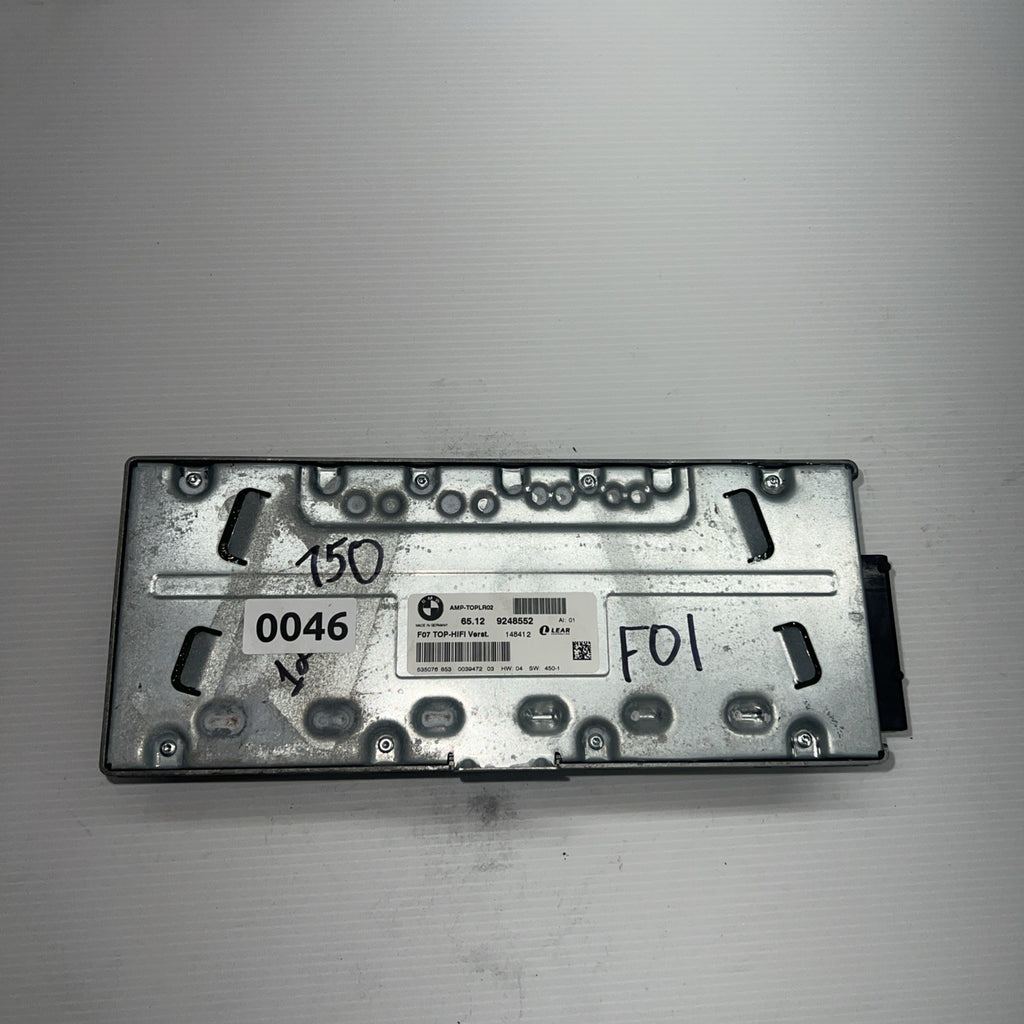 2010-15 BMW 750Li F01 F02 Top Hifi Stereo Sound Audio Amplifier 65129248552 Oem