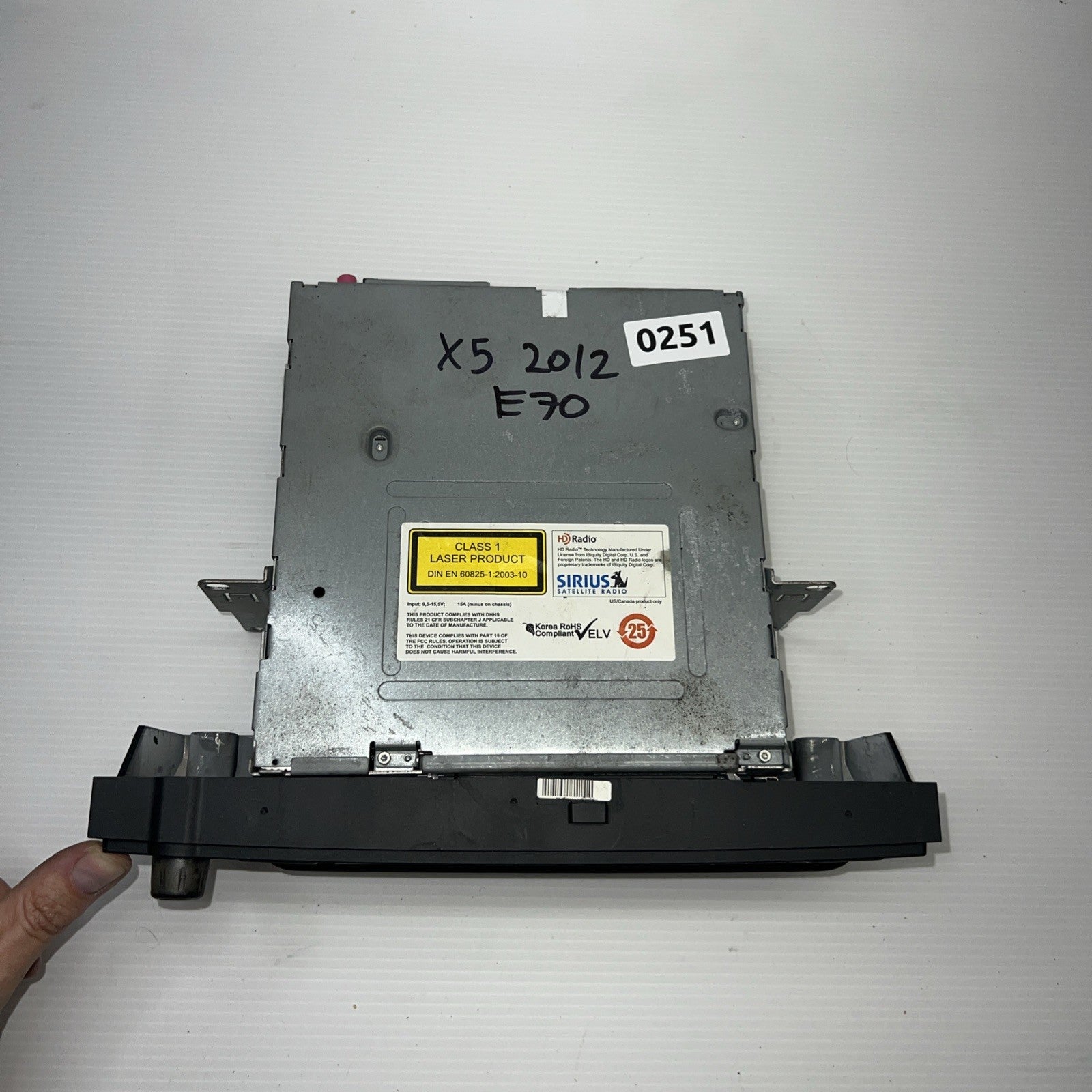 ⭐ 07-14 Bmw E70 X5 X6 Car Infotainment Am Fm Radio Cd Player Computer Unit Oem