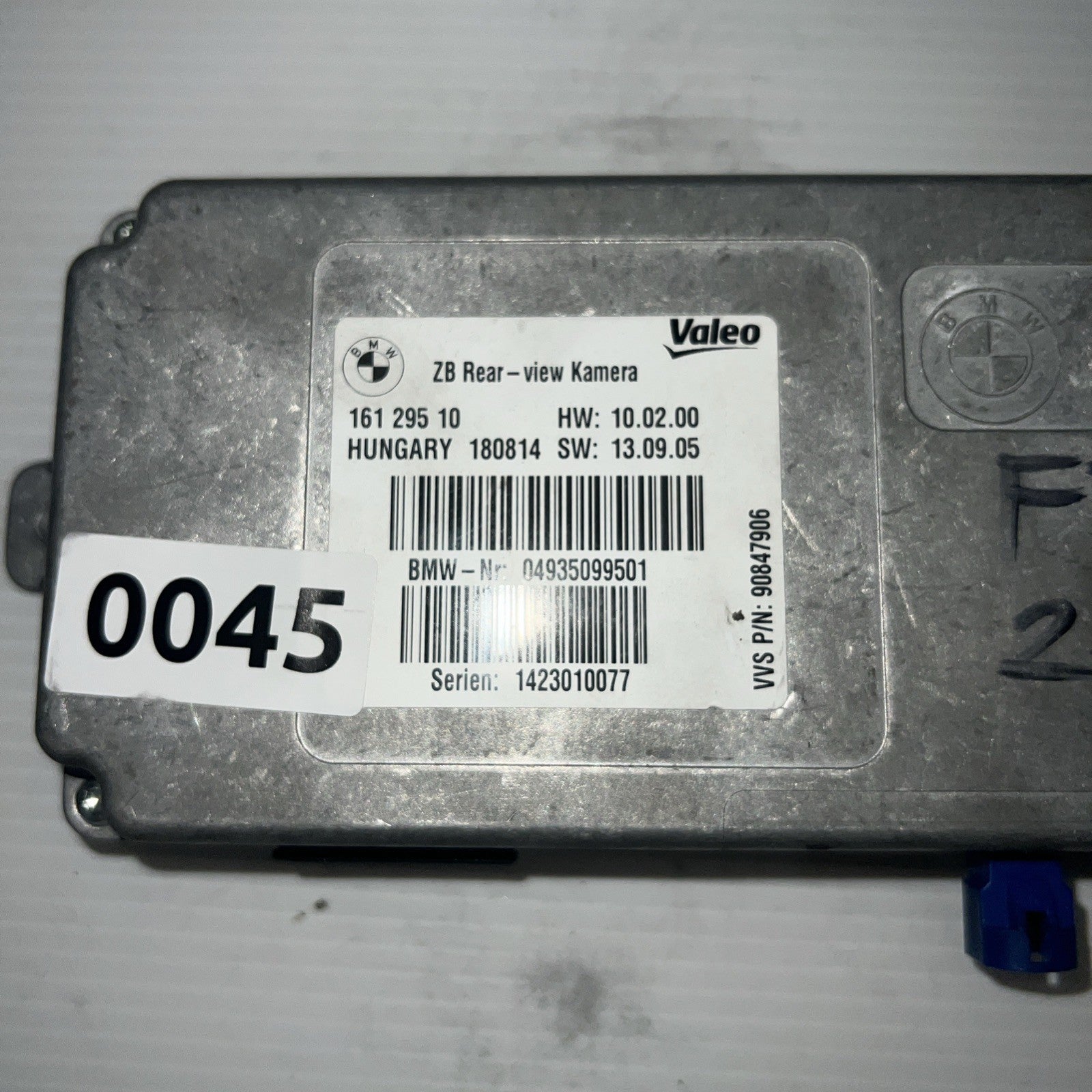 2013-2016 BMW 328i xDrive Rear View Camera Control Module OEM 90847906