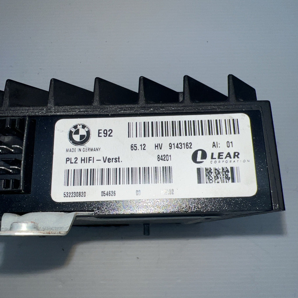 2010 BMW 335I E92 HIFI SYSTEM STEREO AMP AMPLIFIER 9143162 65129143162