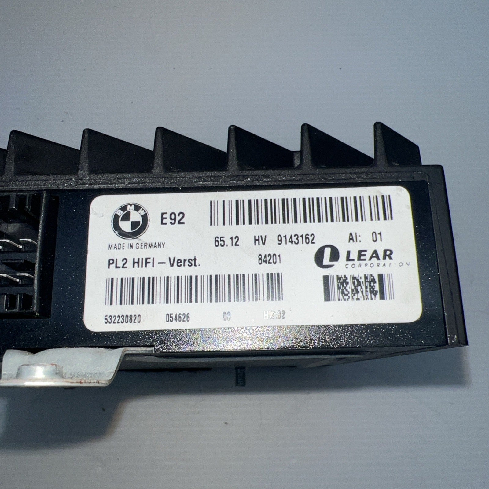 2010 BMW 335I E92 HIFI SYSTEM STEREO AMP AMPLIFIER 9143162 65129143162