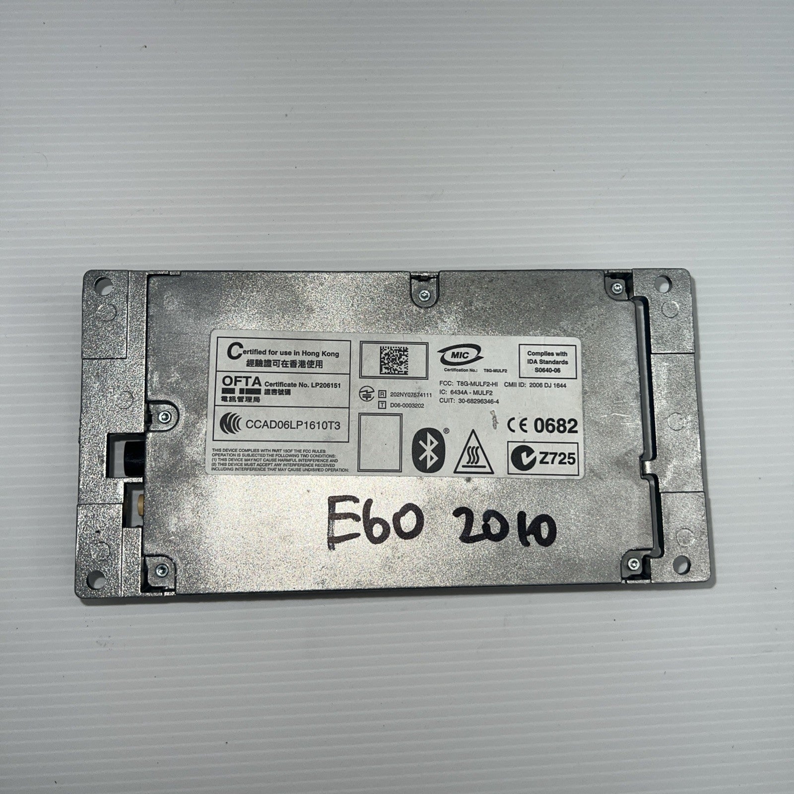 BMW 1 3 5 E60 E70 E81 E90 F01 F10 Bluetooth Control Module High MULF2 9229740