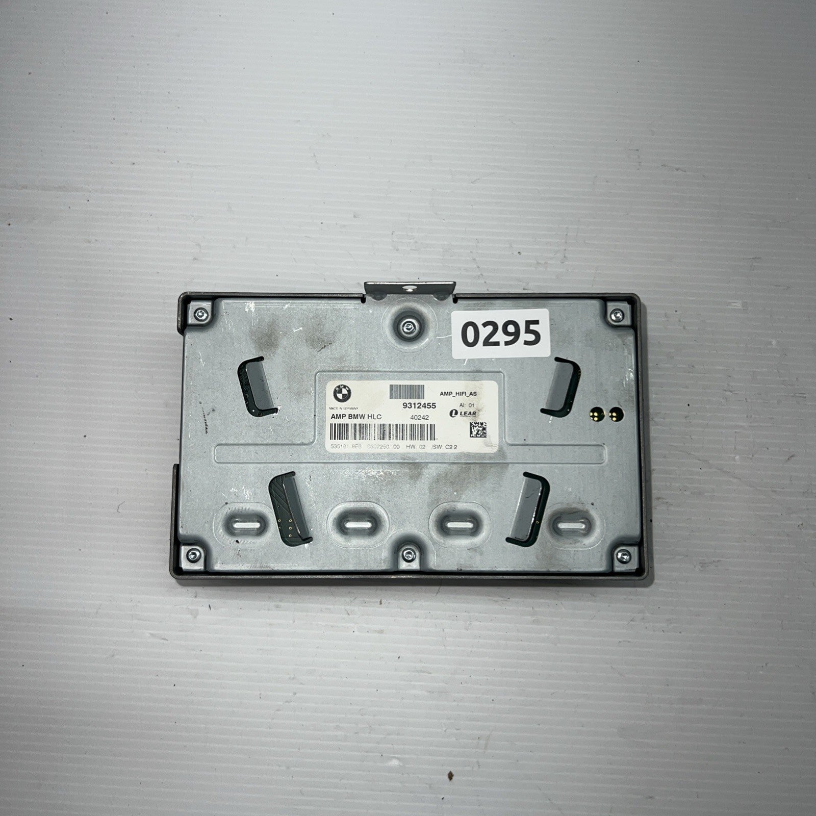 12 13 14 15  BMW 328d F31 Radio HIFI Lear AMP Amplifier  9312455