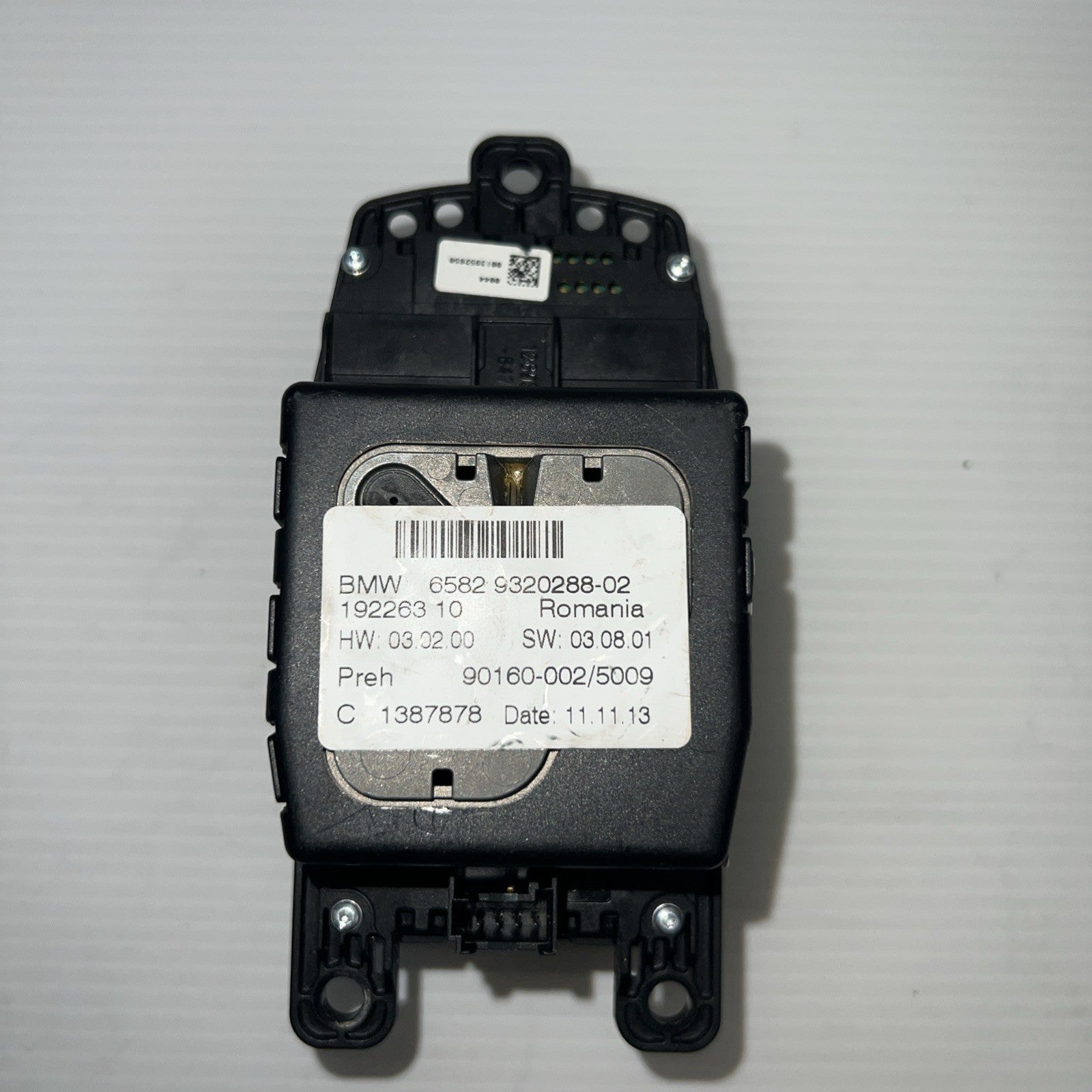 2011-2016 BMW 328I 335I M3 535I 535XI IDRIVE NAVIGATION KNOB 6582 9320288-02 OEM