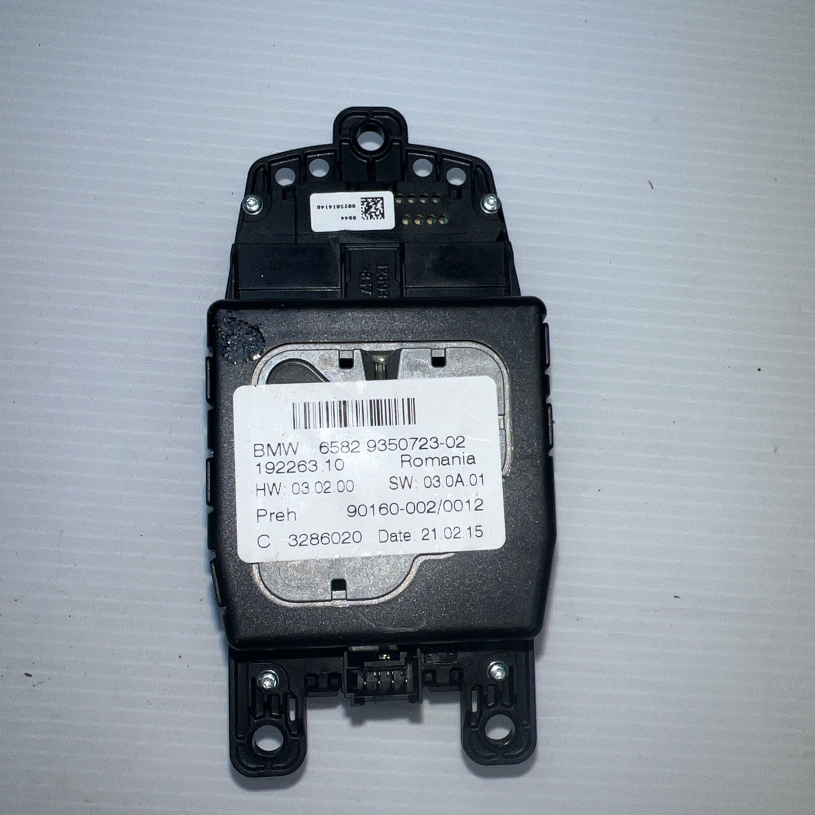 2011-2016 BMW 328I 335I M3 535I 535XI IDRIVE NAVIGATION KNOB 6582 9320288-02 OEM