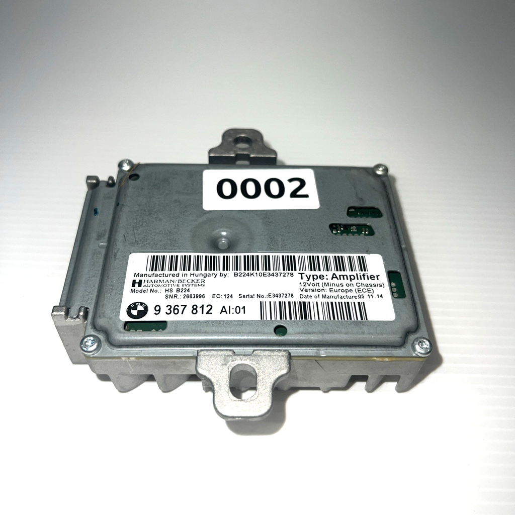 2011-2016 BMW F10 528i 535i 550i Harman Becker HS B101 AMP Amplifier OEM 9367812