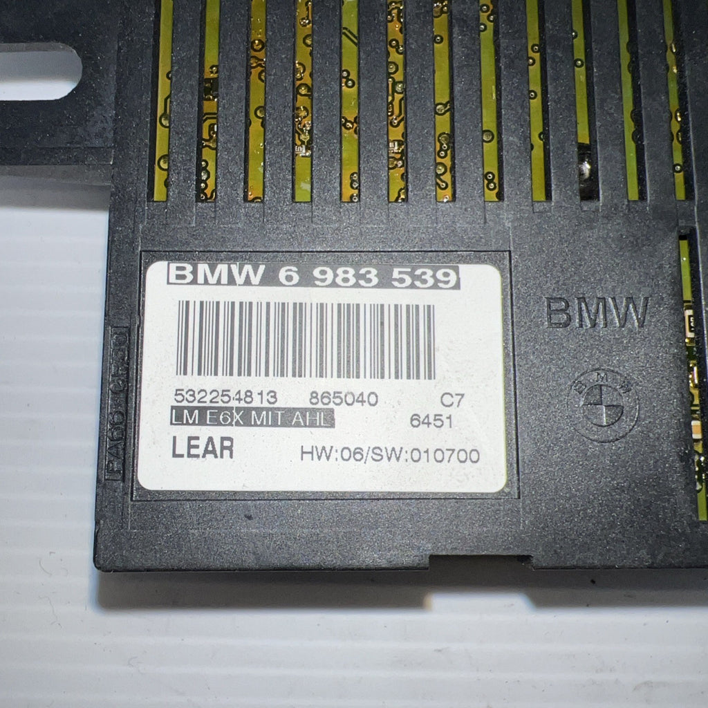 BMW 5 Series E60 Light Control Unit Module LEAR LM E6X MIT AHL 6983539