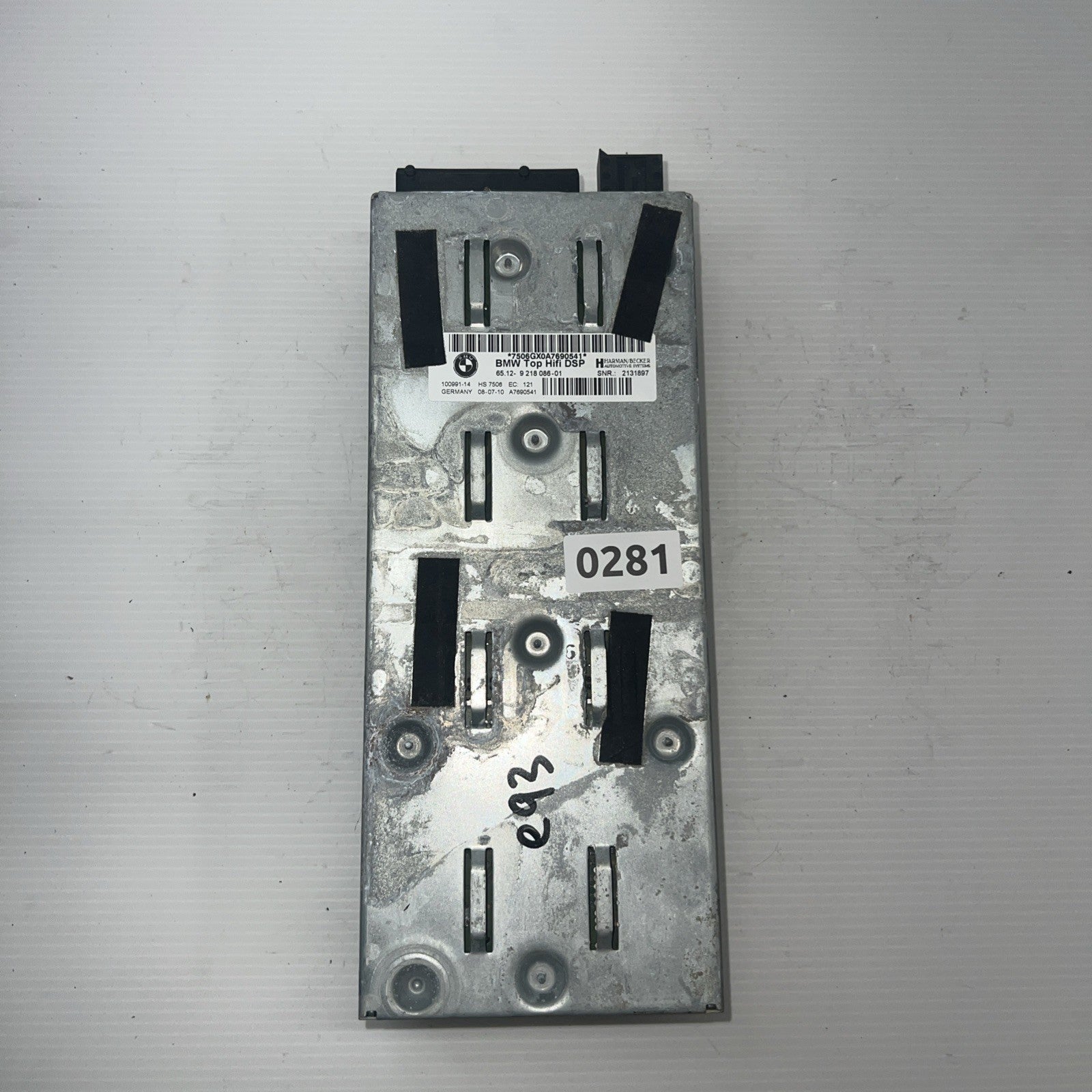 ✅ OEM BMW E82 E88 E90 E92 E93 Audio Amplifier AMP Top Logic 7 L7 HARMAN KARDON