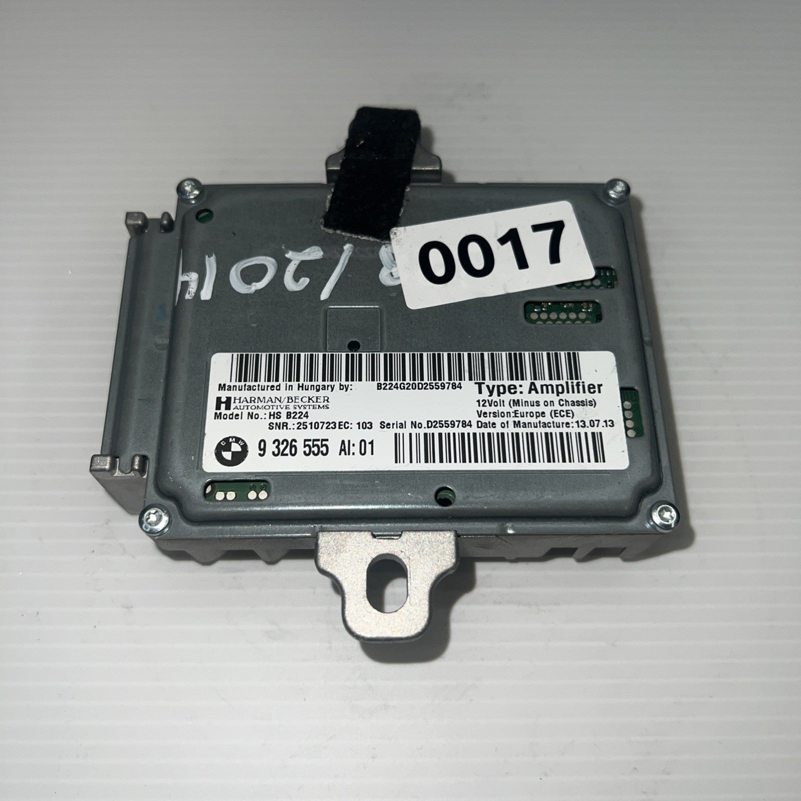 2011-2016 BMW F10 528i 535i 550i Harman Becker AMP Amplifier 932655501 OEM