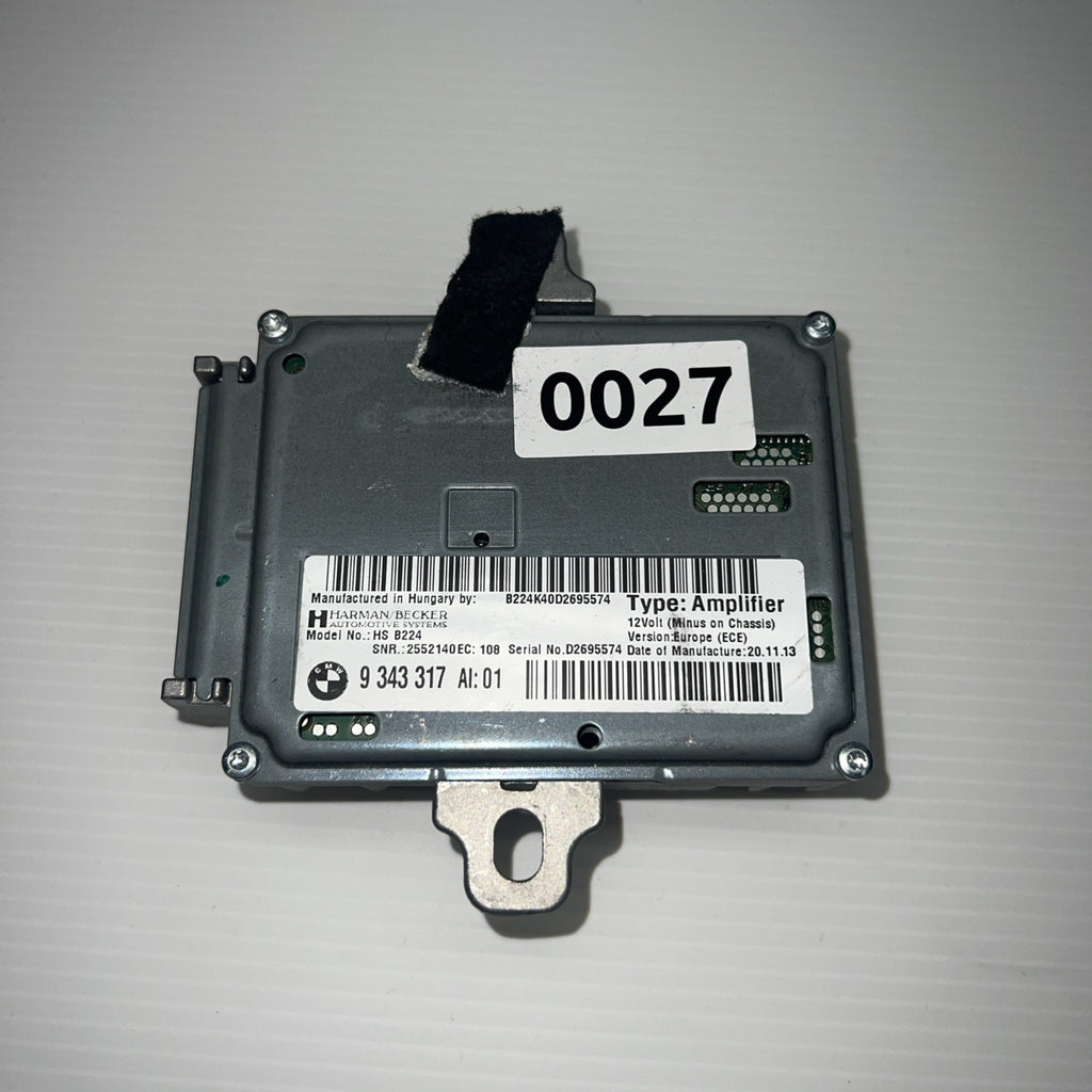 2011-2016 BMW F10 528i 535i 550i Harman Becker HS B101 AMP Amplifier 93433170