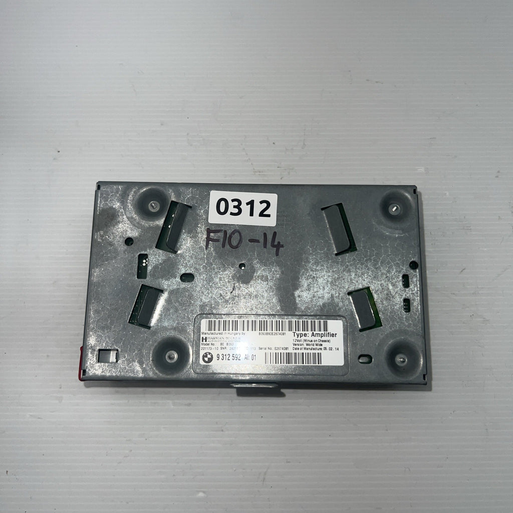 2011 - 2016 BMW F10 528i 535i 550i Stereo Audio Amplifier Amp OEM 9312592