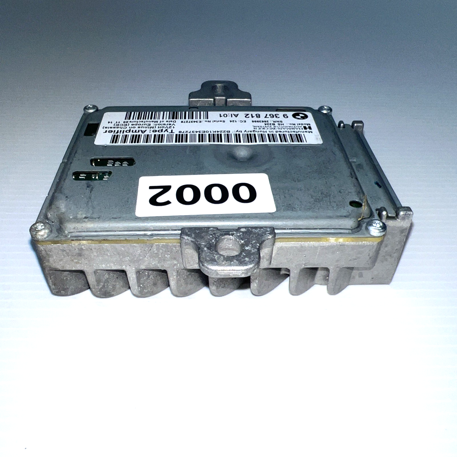 2011-2016 BMW F10 528i 535i 550i Harman Becker HS B101 AMP Amplifier OEM 9367812