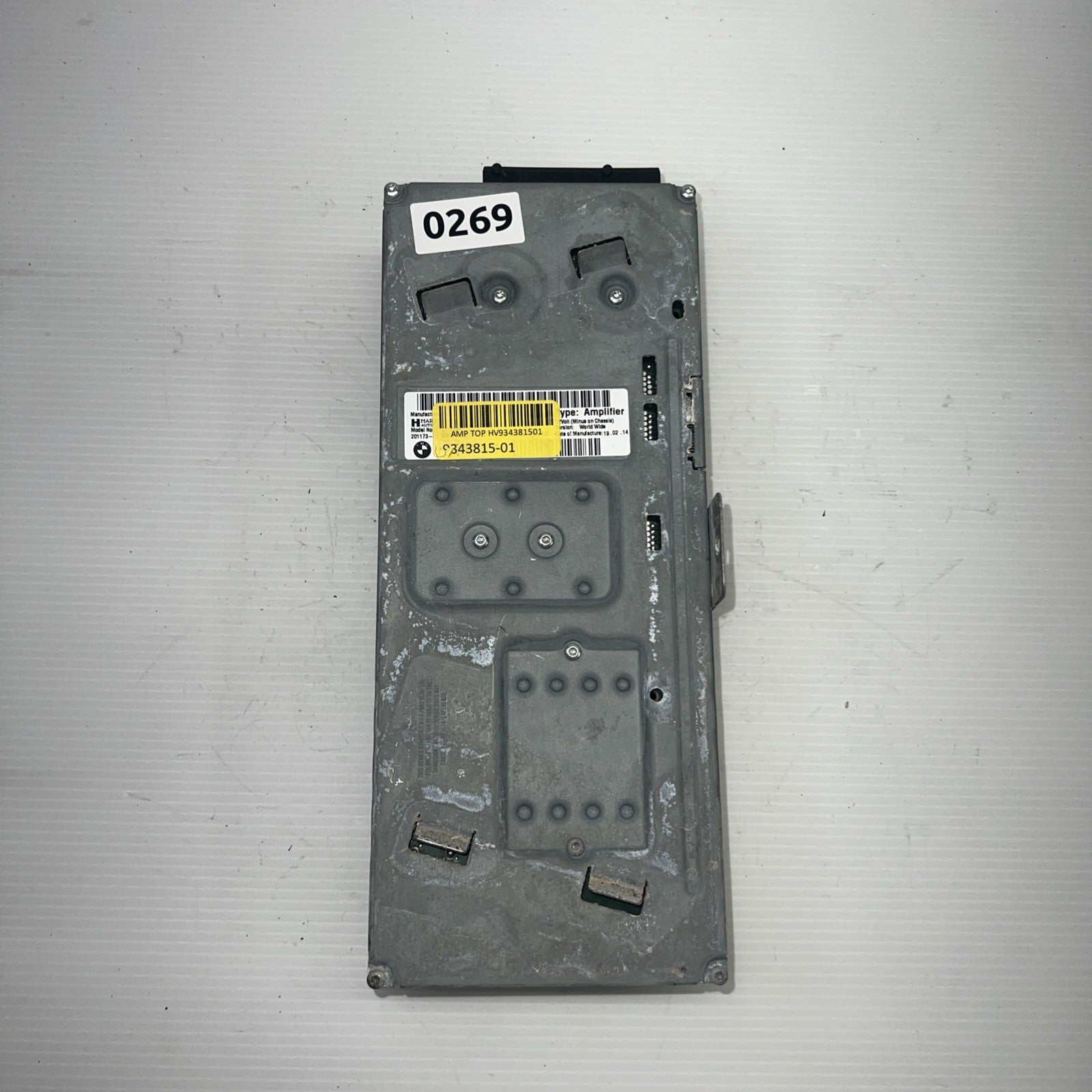 BMW Harman Kardon Amplifier OEM 9343815 F10 F13 F06 F15 F30 F31 F32 F33 F34 F36