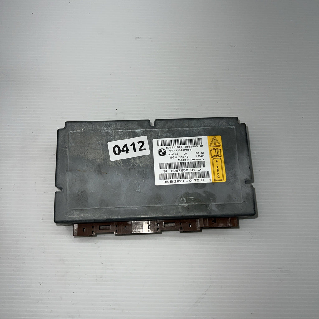 BMW E65 E66 7 series ECU WITH GATEWAY CONTROL MODULE SGM LEAR 6955150