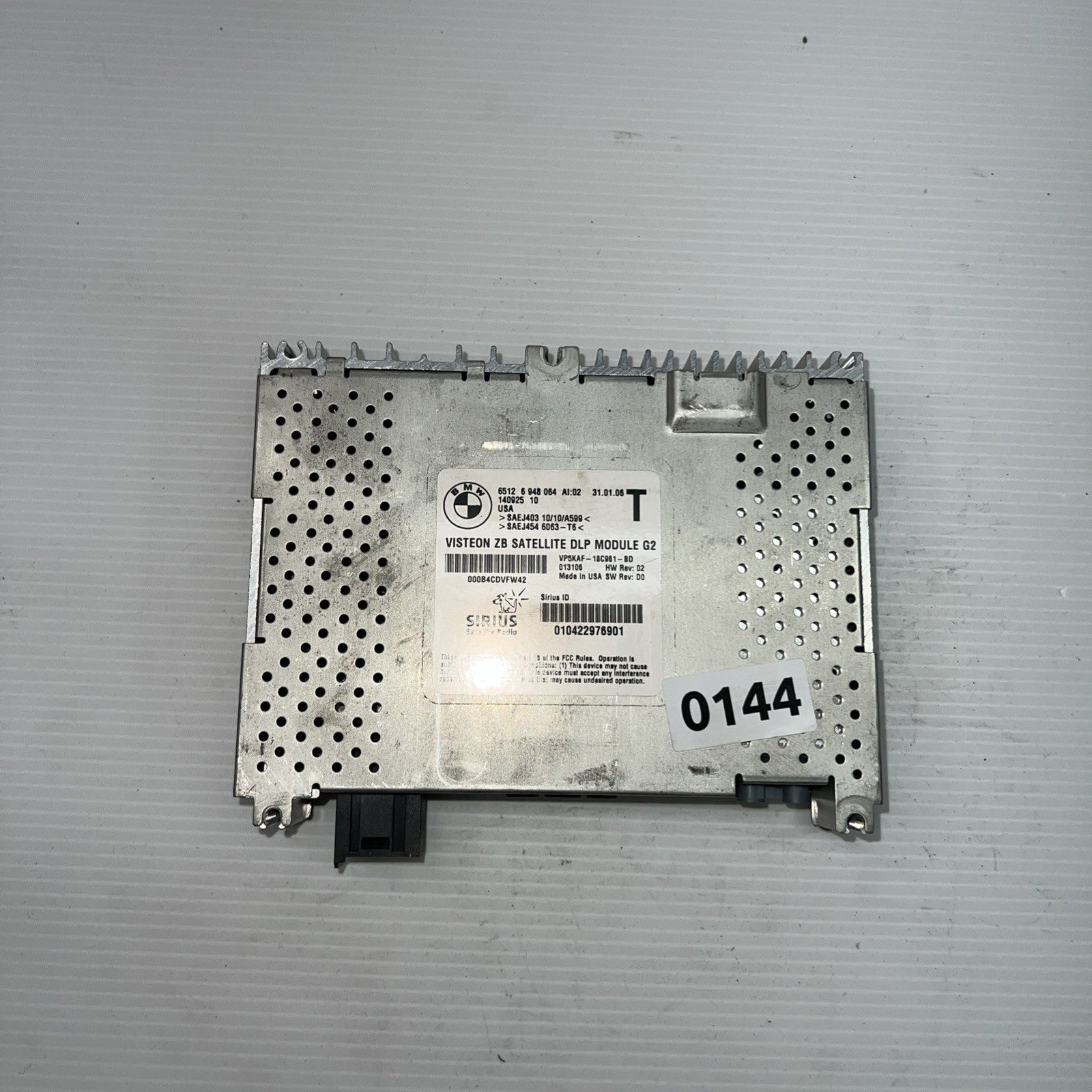 2005 2006 Bmw 525I 328I E90 Audio Radio Remote Satellite Receiver 6948064 Oem