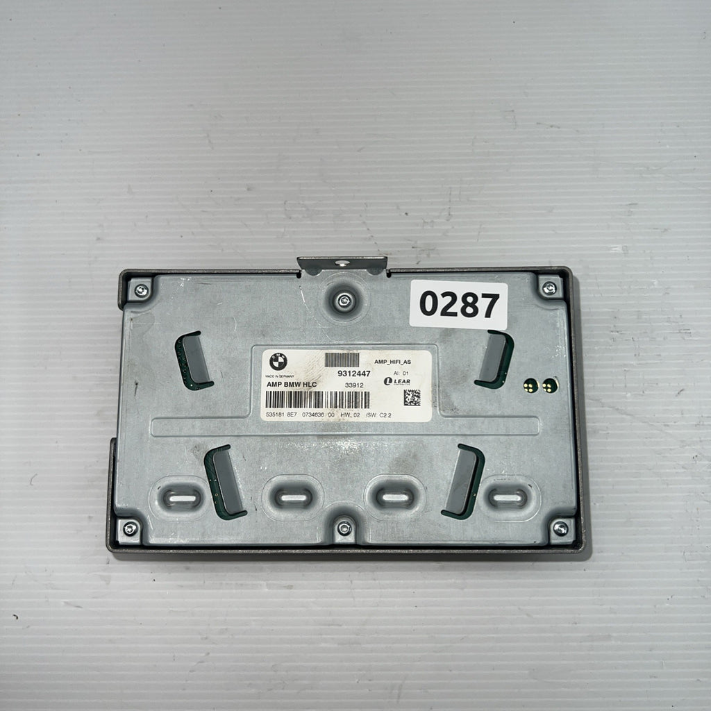 12-15 BMW 328 F30 Lear Hifi Audio System Amplifier OEM 9312447