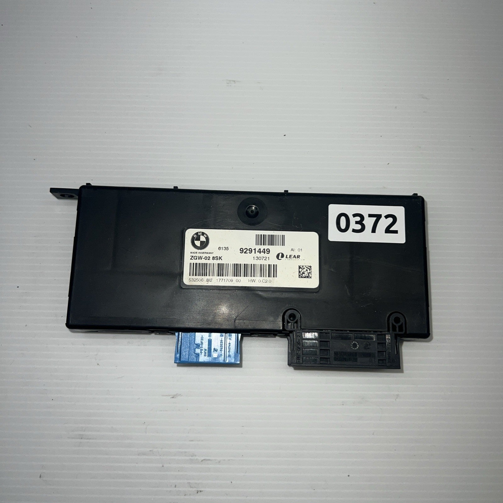 11-16 BMW F10 550Xi Central Theft Gateway Control Module Computer 9291449 01 OEM