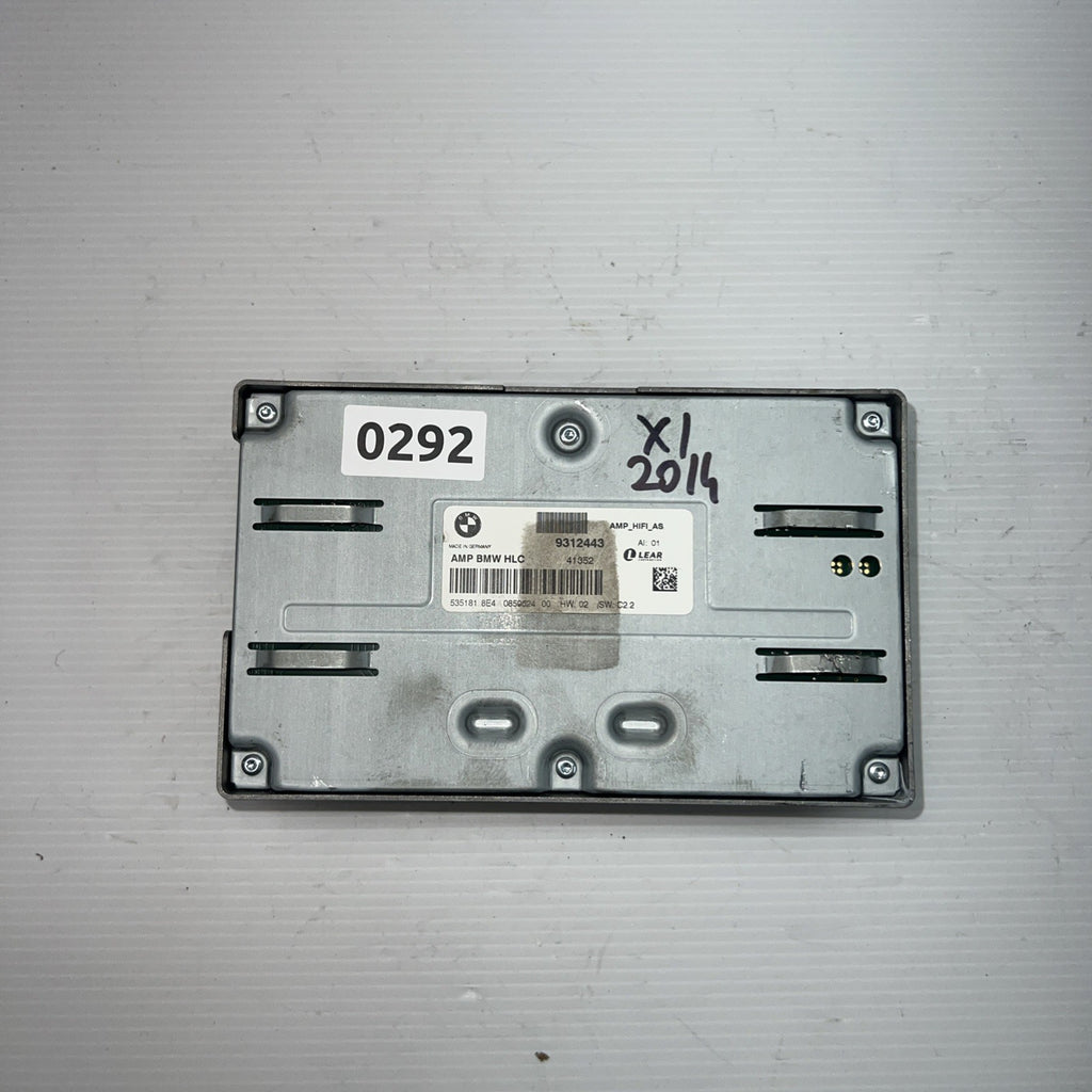 2014 BMW X1 Audio Sound Amplifier AMP Unit OEM 9312443
