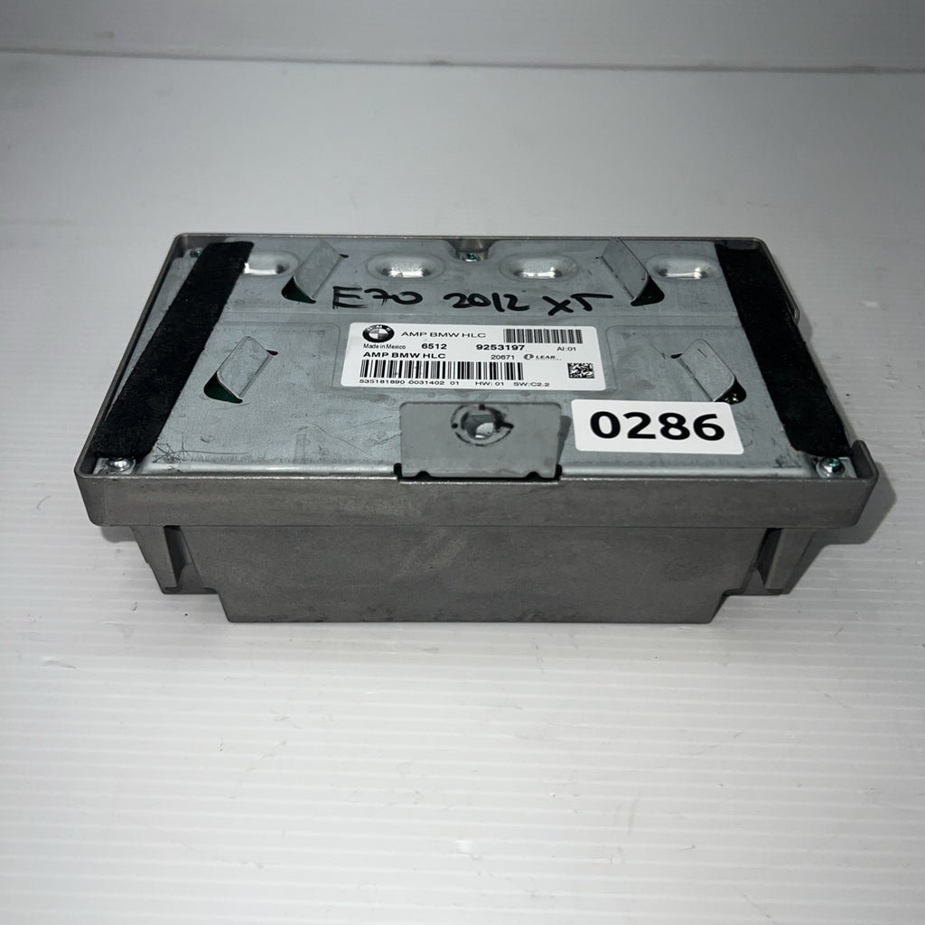 2012 BMW X5 AUDIO AMPLIFIER CONTROL MODULE OEM 9253197