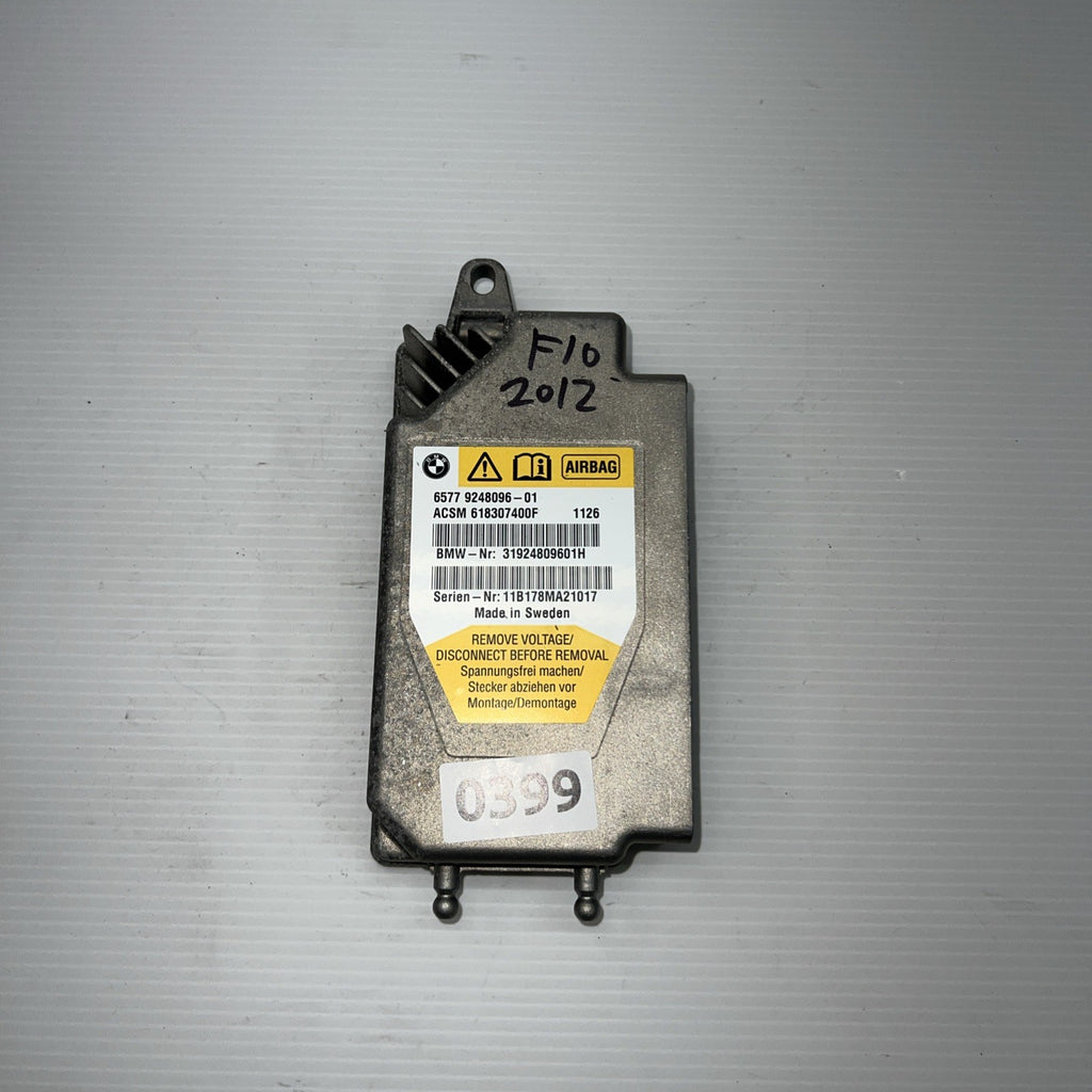 2011-2016 BMW F10 528i Main Diagnostic Control Unit Module Computer OEM 9248096