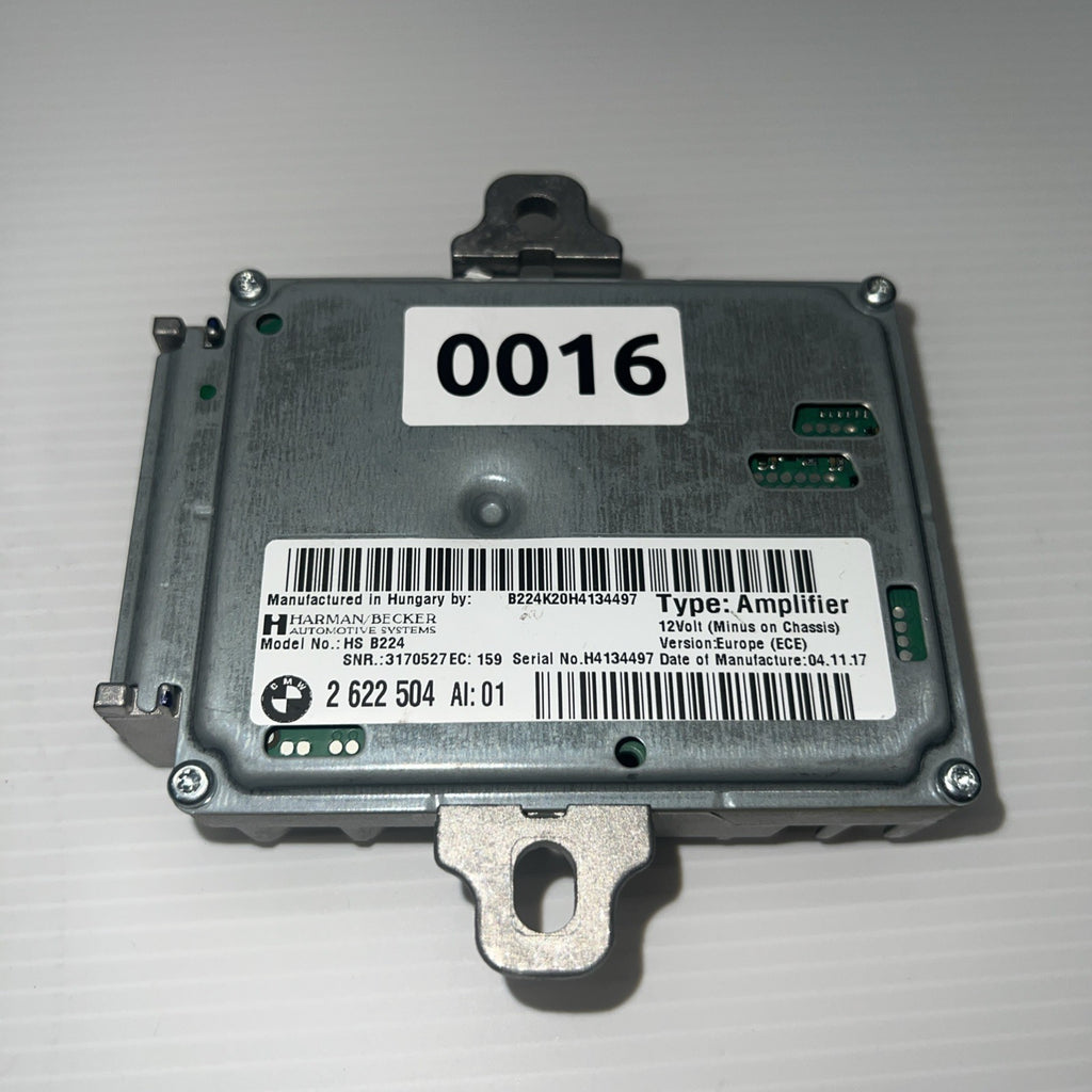 2011-2016 BMW F10 528i 535i 550i Harman Becker HS B101 AMP Amplifier OEM 2622504