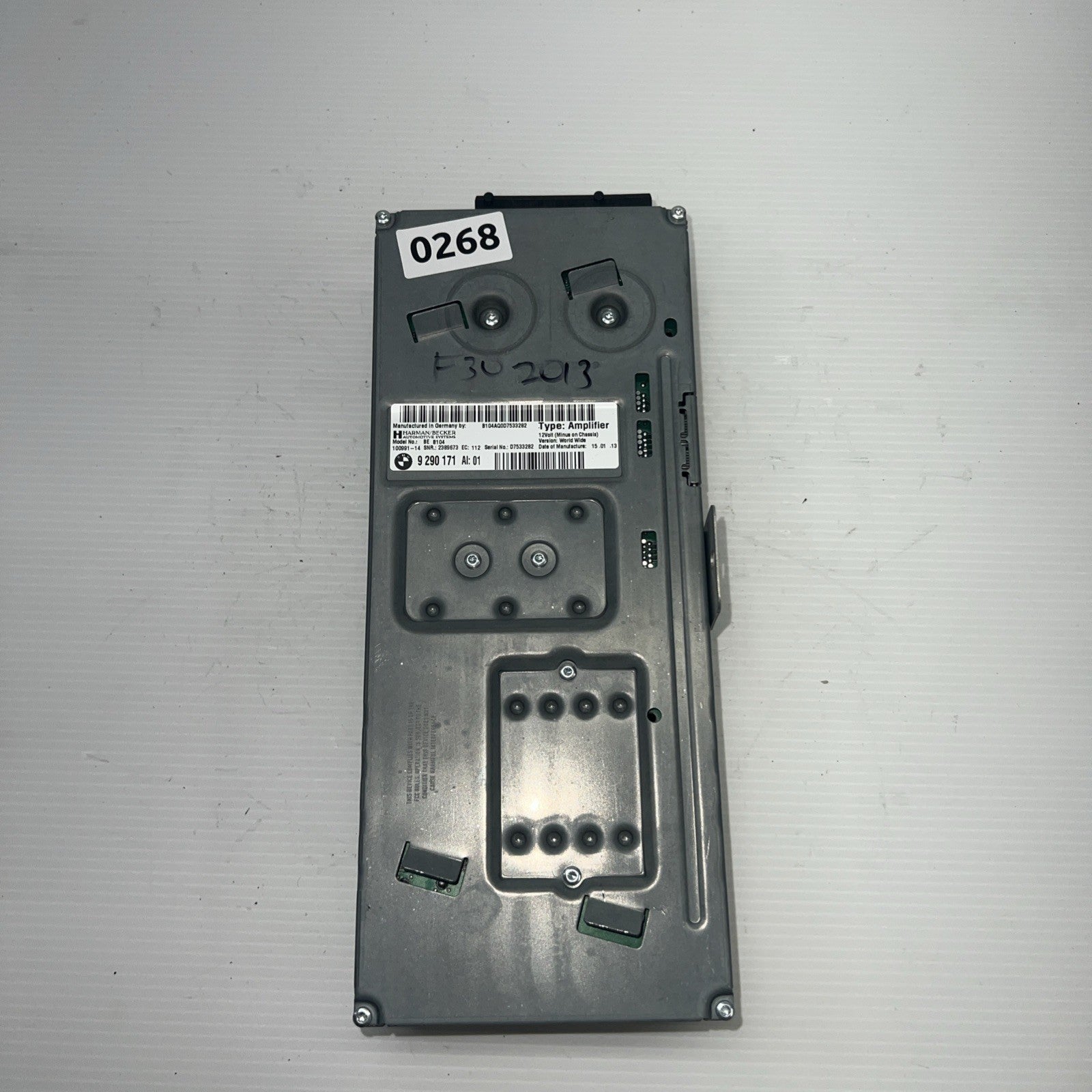 OEM BMW 9 390 142 F30 F34 F36 F32 F80 F82 M3 M4 AMPLIFIER HARMAN KARDON AMP B263