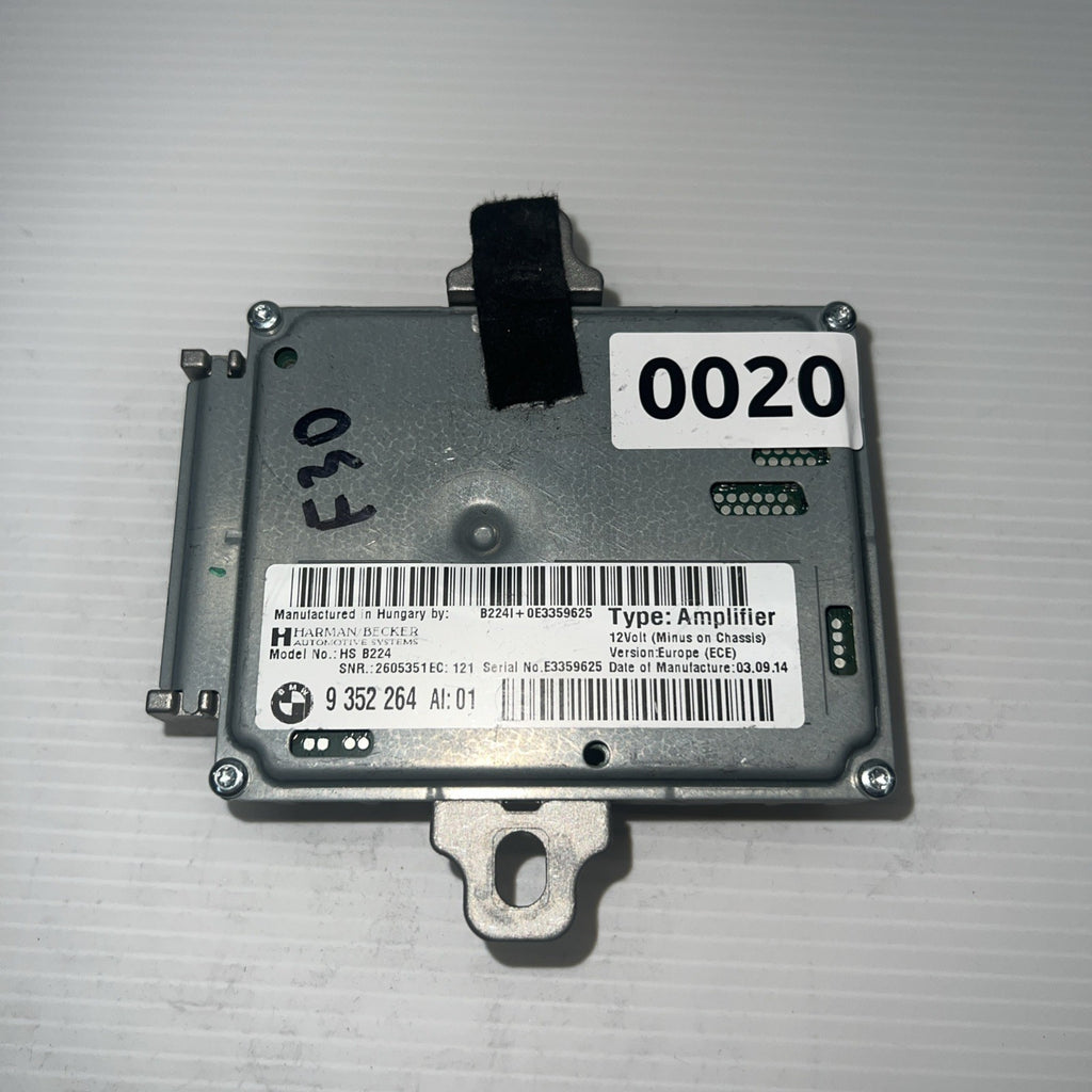2011-2016 BMW F10 528i 535i 550i Harman Becker HS B101 AMP Amplifier 9352264 OEM